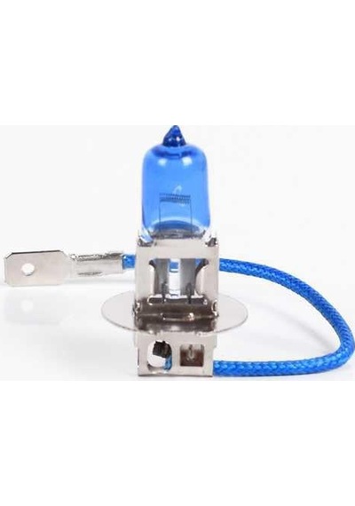 Ampulü H3 12w Beyaz Işık 1 Adet Çok Renkli