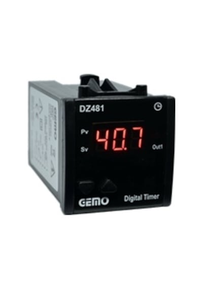 Gemo Dz481-230vac ,48x48mm 110v..220vac Kontak-2a1k Zaman Röle
