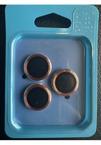 Apple iPhone 17 Pro Max Uyumlu Kamera Koruyucu Lens Turuncu