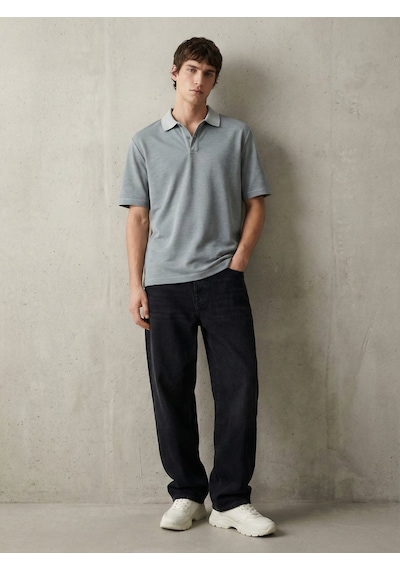 Ltb Kısa Kollu Faded Fabric Gri T-shırt Çok Renkli