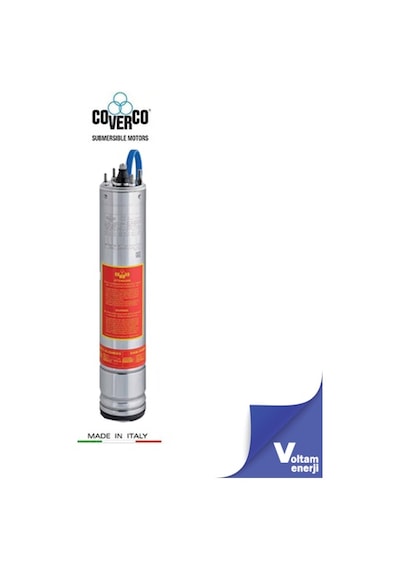 Coverco 4&quot 4hp Trifaze 380 V İthal Tek Dalgıç Motorları