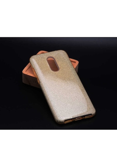 Xiaomi Redmi Note 4x Kılıf Zore Shining Silikon Gold
