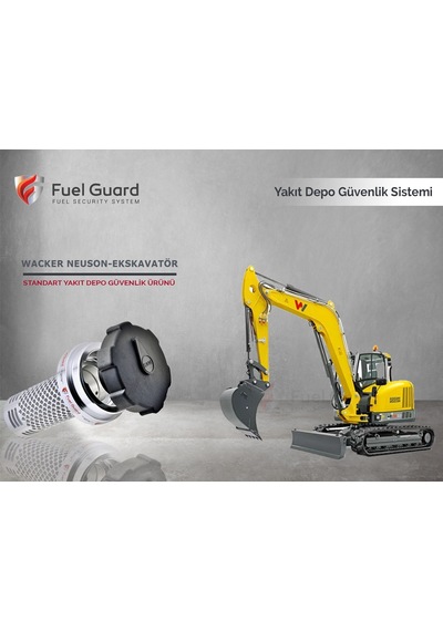 Wacker Neuson Ekskavatör-Kepçe Yakıt Depo Koruma Cihazı