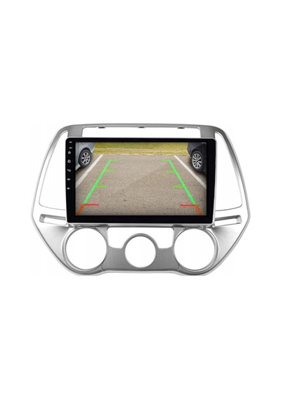 Hyundai İ20 Araç Multimedya Android Ekran Carplay Double Teyp 2+32 9" 13-14 Düz Analog Silver Cadence