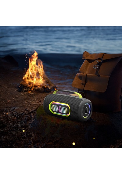 Wiwu H7 Rgb Işıklı Askılı Tws Bluetooth Speaker Hoparlör V5.3 40w Siyah
