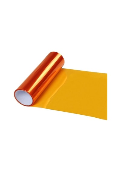 Turuncu Transparan Far Filmi 30 Cm X 1 Metre