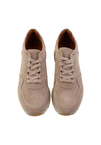 Bambi Kum Süet Hakiki Deri Erkek Sneaker E01774003502