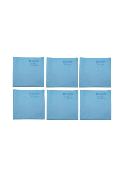 Star Global 38x60 Cm Sentetik Güderi Bez Mavi 130 Gr 6 Adet