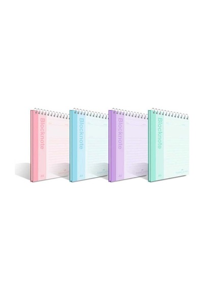Faber A4 Bloknot 80 Yp. Pastel Renkler Düz 5075000422