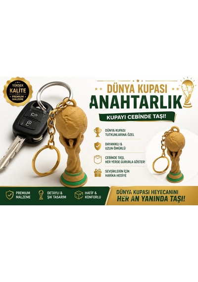 Dünya Kupası Eldiveni Anahtarlık , Dünya Kupası Anahtarlık - Dünya Kupası Araba Anahtarlığı