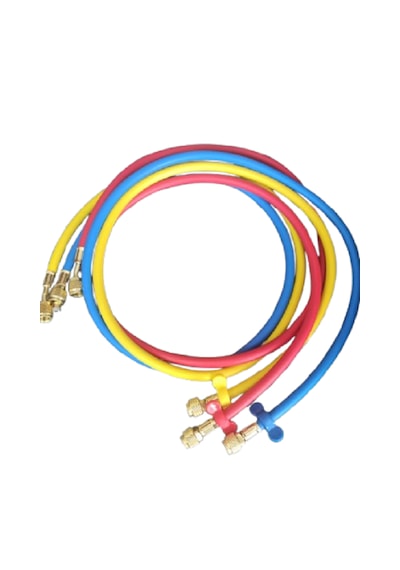 Lx-manifold Dijital İkili Gaz Saati Sarı Mg-10b Hortumlu Kutulu