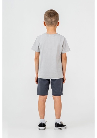 U.s. Polo Assn. Erkek Çocuk Gri Bermuda Takım Us2431-c-v2 Gri