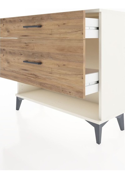 Arges Şifonyer 2 Çekmeceli 88x30x80 Aytaşı-çam Aytası