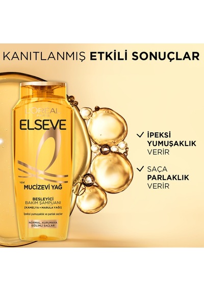 L'oreal Paris Mucizevi Yağ Besleyici Bakım Şampuanı 400 Ml