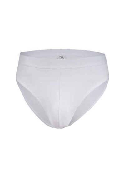 Yıldız 65 Erkek Beyaz Modal Kemerli Slip 6 Adet 001