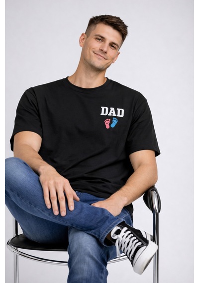 Nevermınd Anne Baba Kombini Mom Dad Baskılı Çift Tişört Oversize Unisex 2 Li Set Siyah-beyaz Siyah-beyaz Nevermınd Anne Baba Kombini Mom Dad Baskılı Çift Tişört Oversize Unisex 2 Li Set Siyah-beyaz Siyah-beyaz