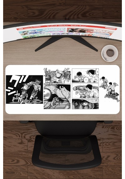 Hajime No Ippo Anime V5 - 70x30 Xl Gaming Kauçuk Kaymaz Taban Mouse Pad Fare Altlığı