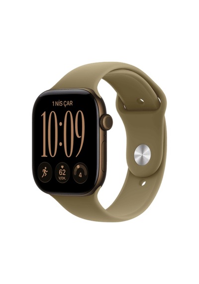 Apple Watch Series 12 Gps 46MM - Koyu Bronz Alüminyum Kasa - Zeytin Spor Kordon - S/m Akıllı Saat (Distribütör Garantili) Apple Watch Series 12 Gps 46MM - Koyu Bronz Alüminyum Kasa - Zeytin Spor Kordon - S/m Akıllı Saat (Distribütör Garantili)