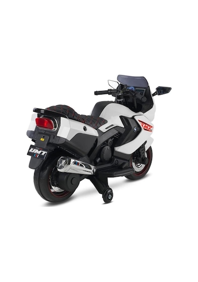 438 Xmx Akülü Motor 12 Volt Beyaz