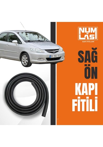 Honda City 2006-2008 Sağ Ön Kapı Fitili-a Kalite-numlas-nm6081