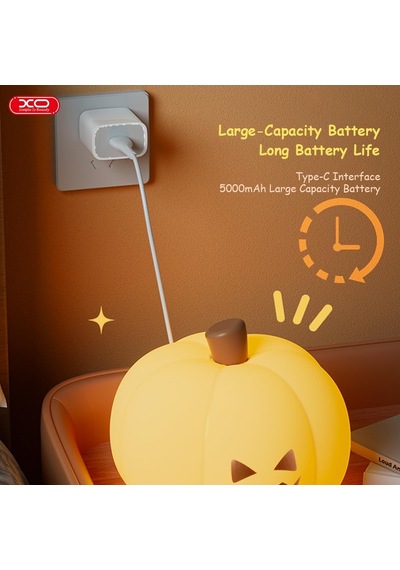 Balkabağı Gece Lambası, 3 Kademeli Parlaklık, Usb Şarjlı, 500mah, Slikon, Kabak Tasarımlı, Dokunmatik Aç/kapa, Konforlu Uyku İçin Bebek Odası, Çocuk Odası Rahatlatıcı Işık, Oz08, Turuncu Altın - Çok Renkli Balkabağı Gece Lambası, 3 Kademeli Parlaklık, Usb Şarjlı, 500mah, Slikon, Kabak Tasarımlı, Dokunmatik Aç/kapa, Konforlu Uyku İçin Bebek Odası, Çocuk Odası Rahatlatıcı Işık, Oz08, Turuncu Altın - Çok Renkli