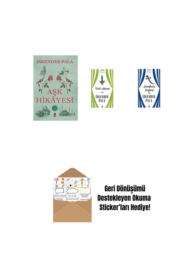 Aşk Hikâyesi + Vali Hanım Ciltli + Jennifer In Düğünü Ciltli + Okuma Sticker'ları