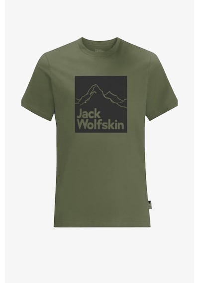 Jack Wolfskin Brand Erkek Yeşil Tişört Yeşil