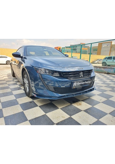 Peugeot 5008 Ön Tampon Lip---fibersan Tuning