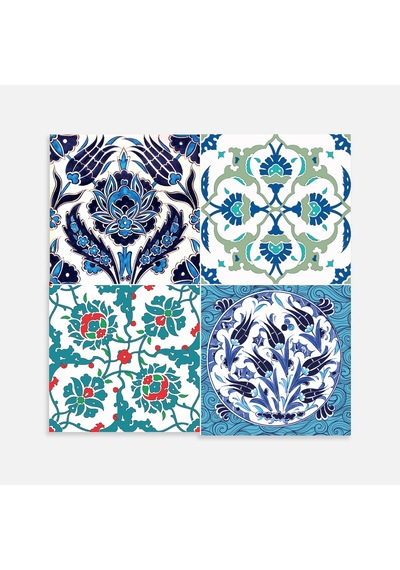 Tink Çini 010 Karma Desenli Pvc Karo 30X30 Cm