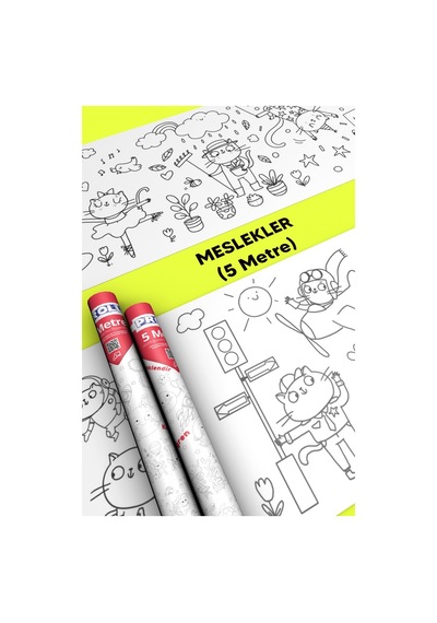 Meslekler Boyama Kağıdı