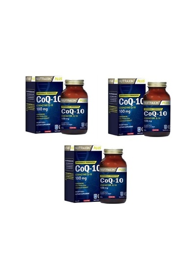 Nutraxin Koenzim Q10 30 Kapsül 3 Adet