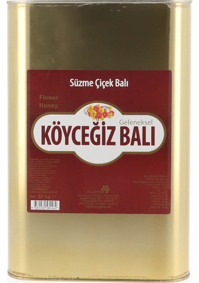 Köyceğiz Balı Çiçek Balı Teneke 15 KG