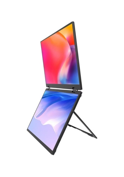Mobil Katlanıp Taşınılabilir İkili Harici Monitör 15.6\" 1080p Full Hd -126208
