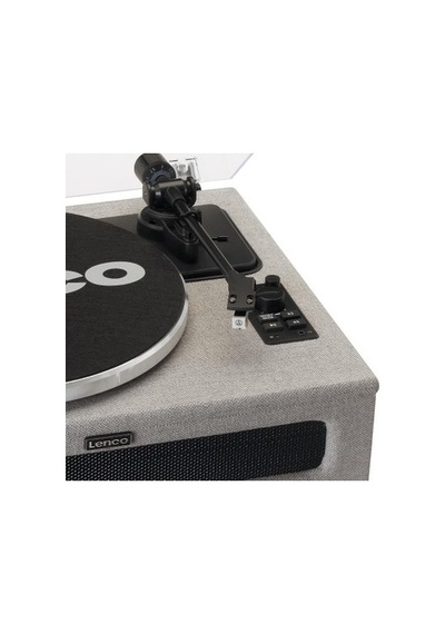 Bluetoothlu Pikap Modern Kumaş Kaplama İle Gri Renk Tasarım