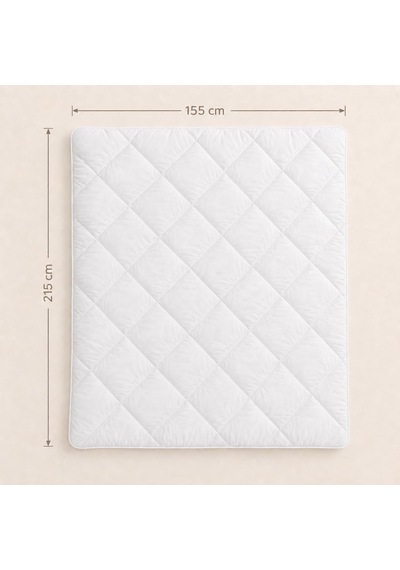 Primavera Home Tek Kişilik Mikrofiber Yorgan 155x215 Cm 4 Mevsim, Silikonize Elyaf Dolgulu, Hafif Ve Yumuşak, Maki Diğer