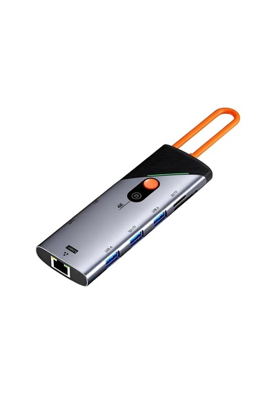 Powerhub 8x Usb-c Çoklayıcı 4k 60hz, 1000mbps Lan, 3x Usb 3.0, 90w Hızlı Şarj