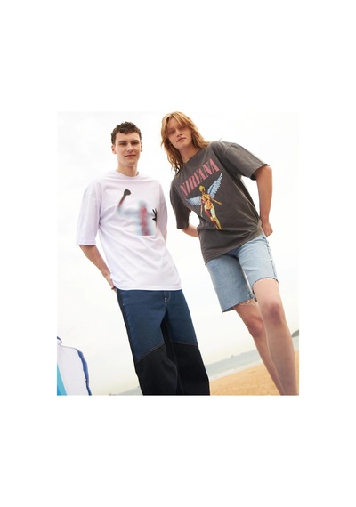 Tarzsokak Unisex Psycho Beyaz Tshirt Beyaz