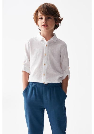 Nk Kids Erkek Gömlek 24ynk46516 Beyaz