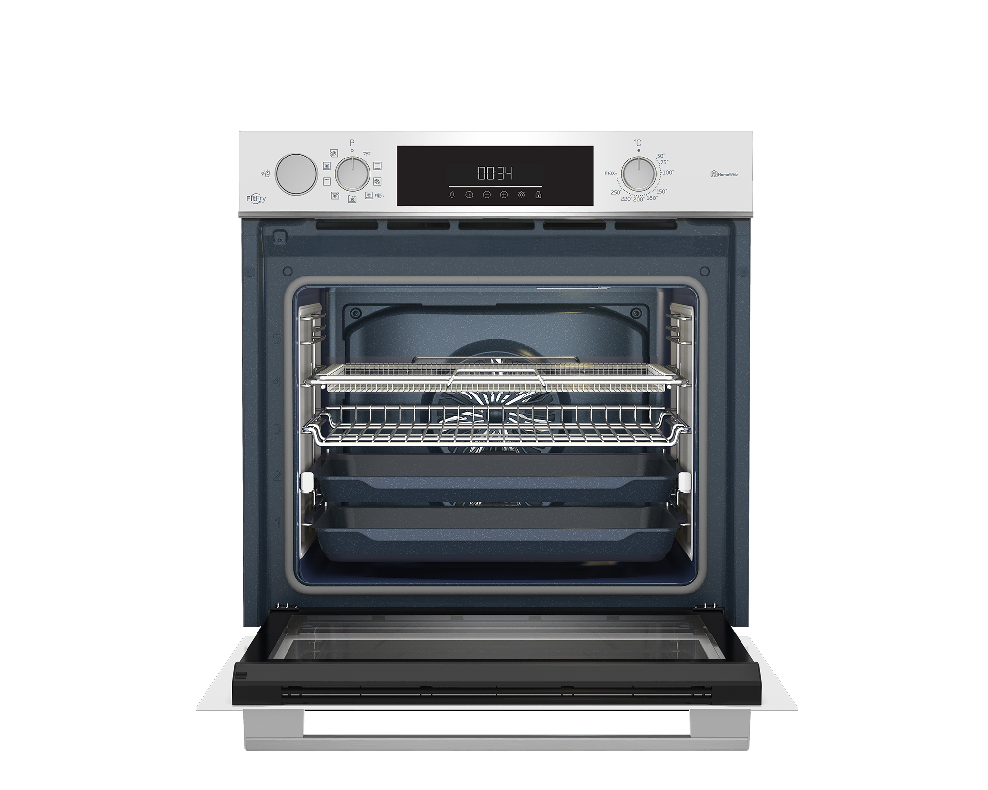 Beko BFC 632 B 72 L FitFry Buhar Destekli Fırın Beyaz