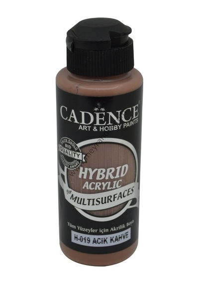 H-019 Açık Kahve Hybrid Akrilik Multisurface 120 Ml