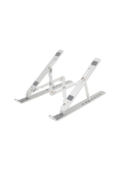 Ayarlanabilir Metal Laptop Ve Tablet Standı 10-15.6 İnç , Kaymaz Tabanlı Ergonomik Masaüstü Bilgisayar Yükseltici 1