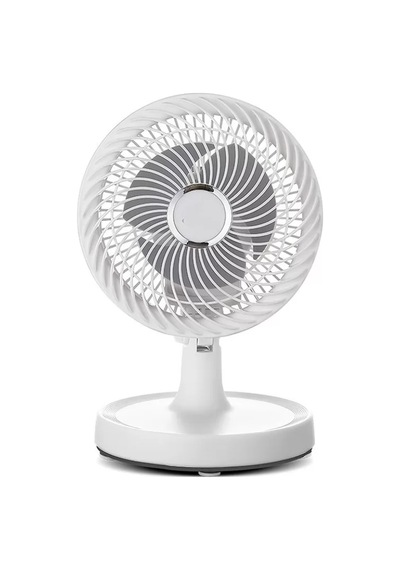 Mini Masaüstü Vantilatör Sessiz Çalışan 2 Kademeli Fan Otomatik Salınımlı