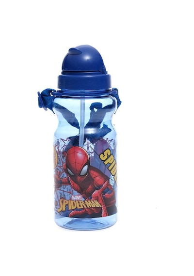 Renkli Unisex Çocuk Spider-Man Spiderman Şeffaf Matara 97848