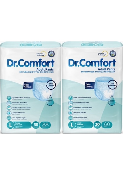 Dr. Comfort Emici Külot Hasta Bezi  L 2 x 30'lu