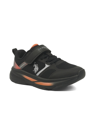 U.s. Polo Assn. Yute Jr 5pr Siyah Erkek Çocuk Spor Ayakkabı 000000000102027923 Siyah-turuncu