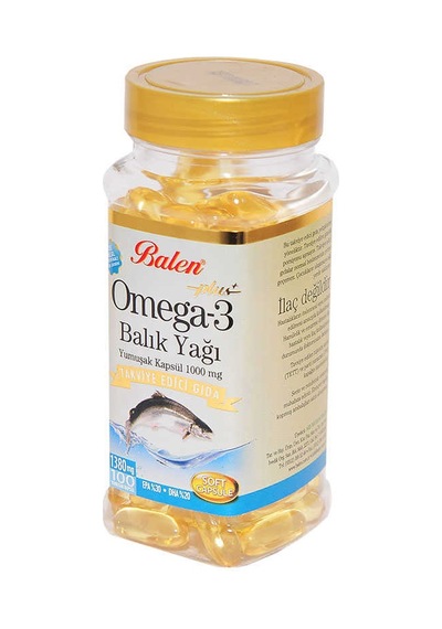 Omega 3 Plus+ Balık Yağı Yumuşak 100 Kapsül