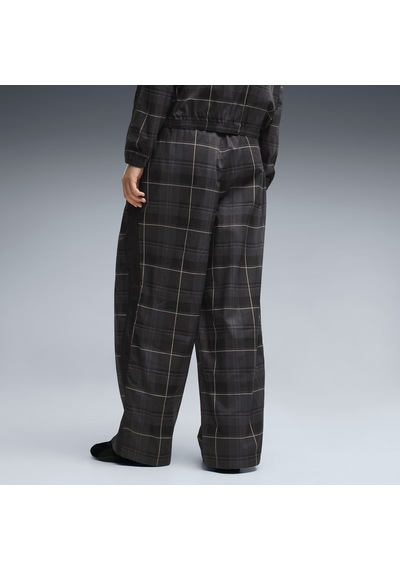 Puma T7 Tartan Kadın Siyah Eşofman Altı 636629-01