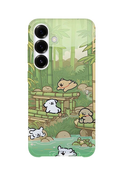 Samsung Galaxy A24 Uyumlu Baskılı Şeffaf Telefon Kılıfı Koleksiyon: Cute Animals 5