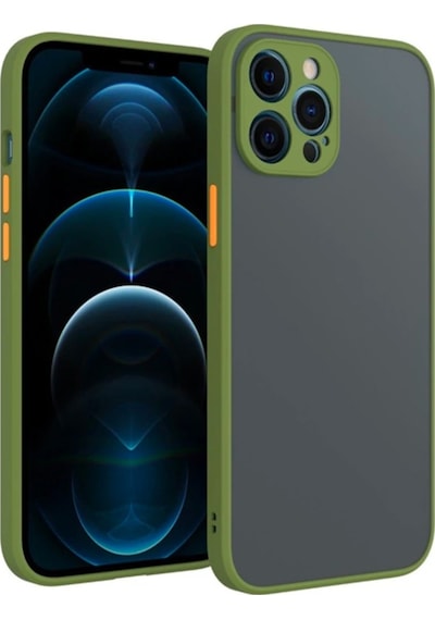 Apple Uyumlu iPhone 12 Pro 6.1Inç Kamera Korumali Premium Silikon Kilif 199236765 - Renk / Lacivert