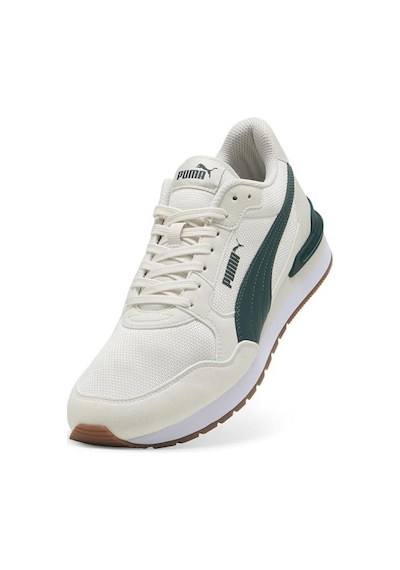 Puma St Runner V4 Mesh Erkek Siyah Sneaker Ayakkabı 39966602 Krem - Bej